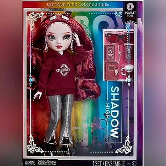 Rainbow High Shadow High Scarlett Rose Doll - Picture 8 of 9